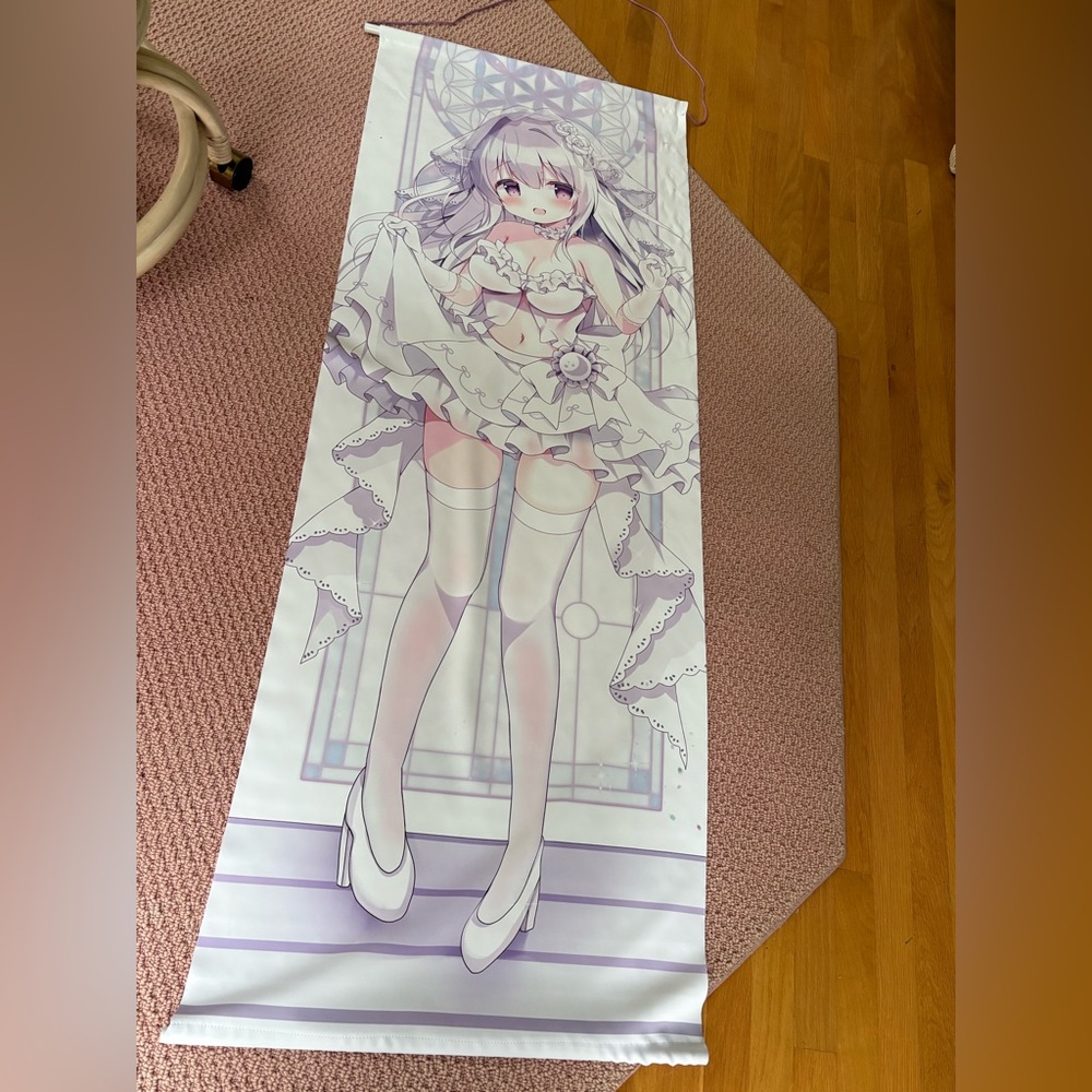 Anime Wall Scroll with Character Art (Life Size)